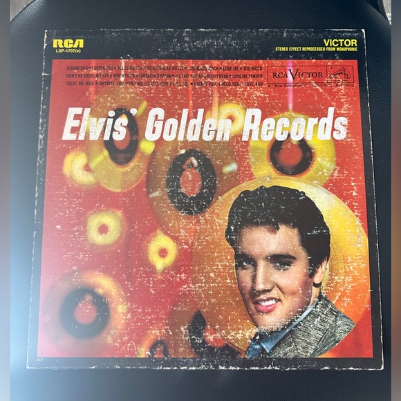 RCA Other - Elvis Presley Elvis Golden Records LP record sleeve 1958 LSP-1707(e) RCA rare
